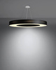 Żyrandol SATURNO SLIM 90 czarny