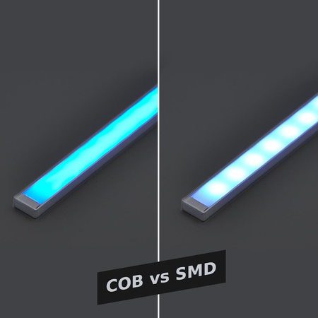 Taśma LED V-TAC Zestaw RGB 24V Bezpunktowa COB 13W SKU 2880+3625+3272 VT-COB RGB