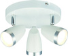 Lampa sufitowa ścienna biała plafon LED 3x40W Blanca 98-44020