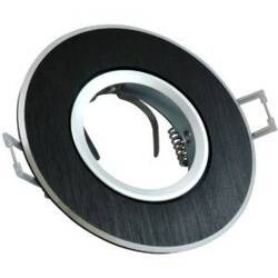 Oprawa podtynkowa WEST OPAL-IOA95B2 alum 2in1 czarna szczotkowana