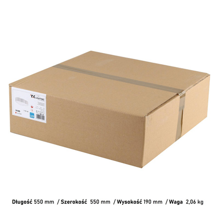 Lampa sufitowa CLOUD Grey 4xE27