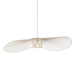Lampa wisząca beżowy kapelusz KP-21 BEŻ z serii KAPELUSZ