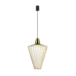 Nowodvorski Lampa wisząca mosiądz WAVE L