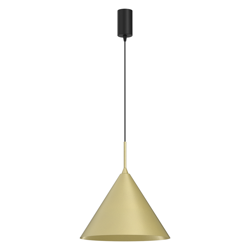 Lampa wisząca Stożek CAPITAL GOLD Ø32cm 1xGX53