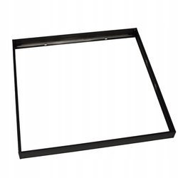 Ramka natynkowa do panelu Led 60x60 czarna aluminium