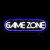 Dekoracja świetlna Neon LED "game zone", 42,5 x 13,7 cm