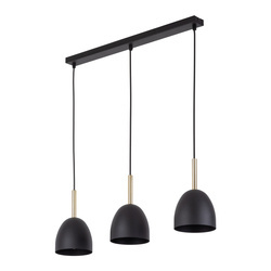 Lampa wisząca NORD Black 3xE27