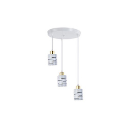 Lampa wisząca 3xE27 LED Elen biała