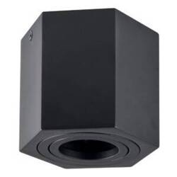 Oprawa natynkowa HEXAGON czarna 1xGU10
