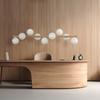 Lampa wisząca ESTERA Wood 9xG9
