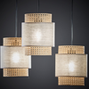 Lampa wisząca  Boho Nature 3xE27 pająk