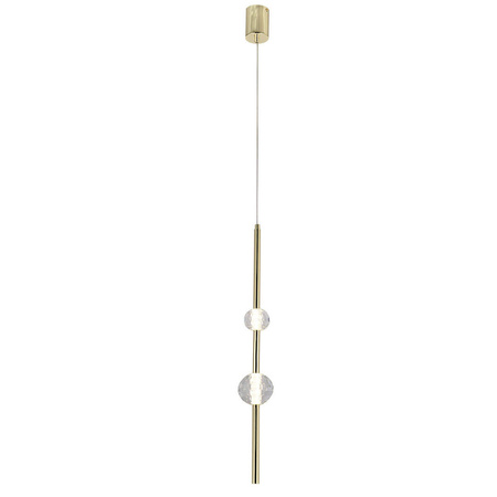 Lampa wisząca Vaku LED 4000K złota