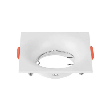 Oczko V-TAC GU10 Wpuszczane Kwadrat Białe VT-921-W 3 Lata Gwarancji