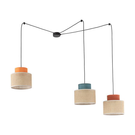 Lampa wisząca Duo JUTA Mix 3xE27