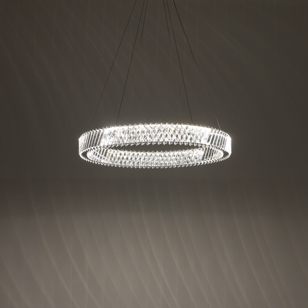 Nowodvorski Lampa wisząca LUXORA ROUND LED 38W 3000K 3400lm 80cm | 11706