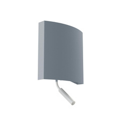 Nowodvorski Kinkiet z włącznikiem szary BORDE