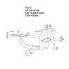 Vetro kinkiet LP-2910/1W