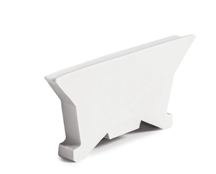 Zaślepka końcowa FOLED-50-W biała 24294