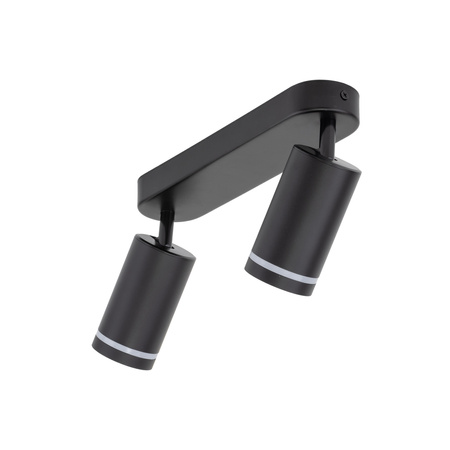 Lampa sufitowa JET Black 2xGU10
