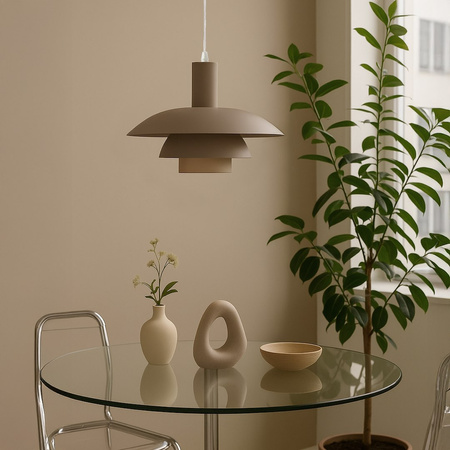 Lampa wisząca FERRO Cashmere 1xE27 Kaszmir