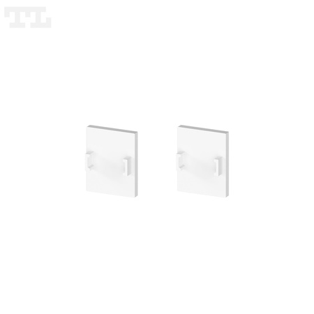 Komplet zaślepek bocznych białych P4-10 do osłonki C13 (2 szt bez otworu) (nr kat 77041006)