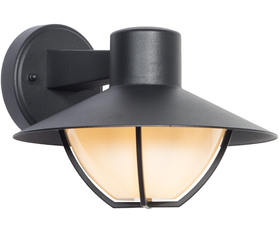 Kinkiet ogrodowy lampa elewacyjna E27 czarny Loft dół