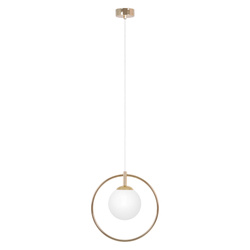 Geometryczna lampa wisząca, regulowana wysokość K-5390 z serii RITUS