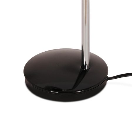 Ponadczasowa, regulowana lampka biurkowa K-MT-200 CZARNY z serii KAJTEK