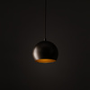Lampa wisząca ZOE Brown 1xE27 S