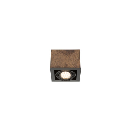 Nowodvorski Lampa punktowa natynkowa drewniana BOX ANTIQUE ES111 