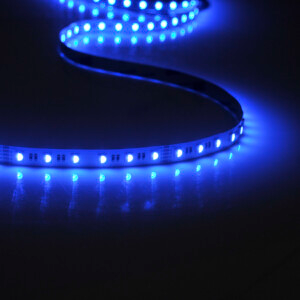 Zestaw: taśma LED 24V 5m RGB+4000K IP20 pilot, zasilacz, sterownik
