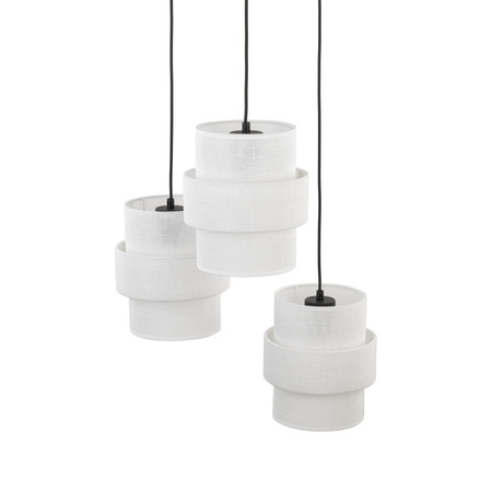 Lampa wisząca CALISTO White koło 3xE27