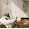 Lampa wisząca BOHO bambusowa walec TH2B 35cm