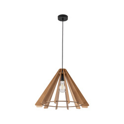 Lampa wisząca ERIS Wood 1xE27 M