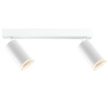 Lampa ścienno-sufitowa PARIS 2 GU10 Biała