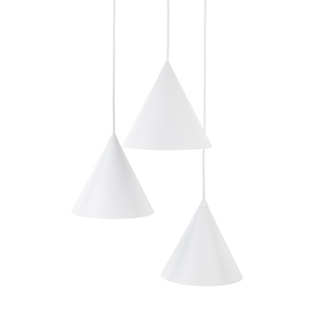Lampa wisząca CONO White 3xE27 koło