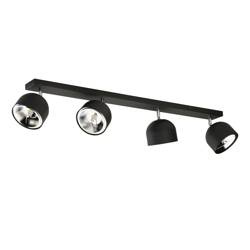 Lampa sufitowa ALTEA Black 4xGU10