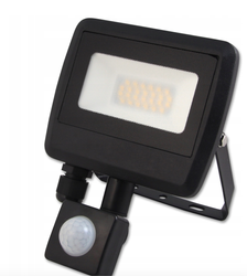 Naświetlacz Halogen LED 20W IP65 4500K PIR + hermetyczne złącze