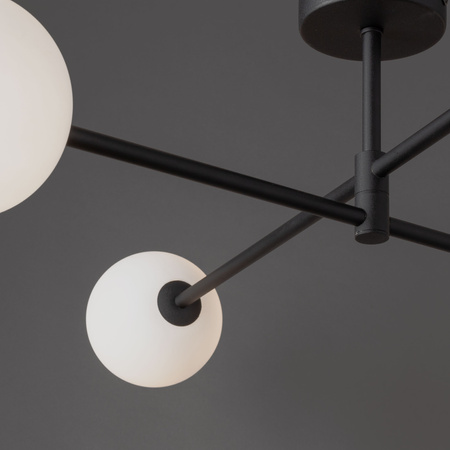 Lampa sufitowa SARIUS Black 4xG9