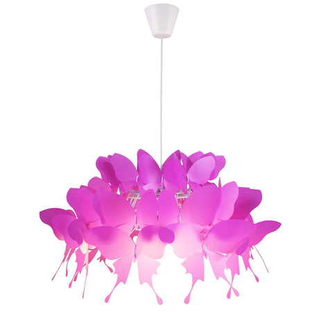 Light prestige Farfalla 1 wisząca ciemny róż LP-3439/1P dark pink