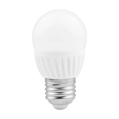 Żarówka LED G45 E27 9W kulka ciepła 3000K ceramiczna
