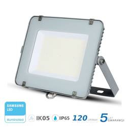 Projektor LED 150W SAMSUNG CHIP halogen SLIM Szary 6400K 18000lm wysokowydajny