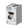 Kinkiet Ogrodowy Ścienny Solarny V-TAC 2W LED IP44 VT-982-S 3000K-4500K-6000K 110lm 3 Lata Gwarancji