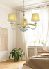 Lampa wisząca BASTONE BLACK / GOLD 6xE14