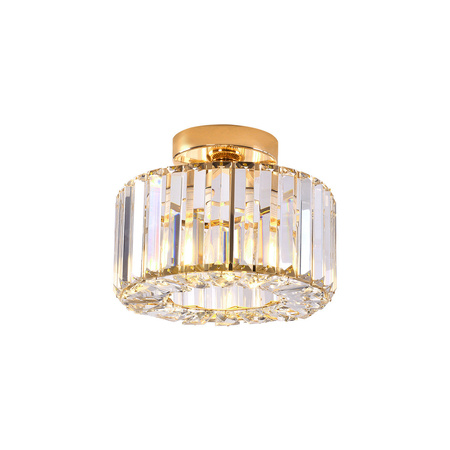 Light prestige Vetro 1 plafon okrągły złoty LP-2910/1C GD