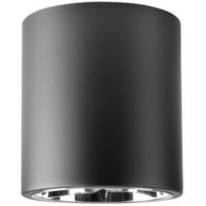 Oprawa natynkowa JUPITER 17 MD-5011 okrągła czarna metalowa 1xE27