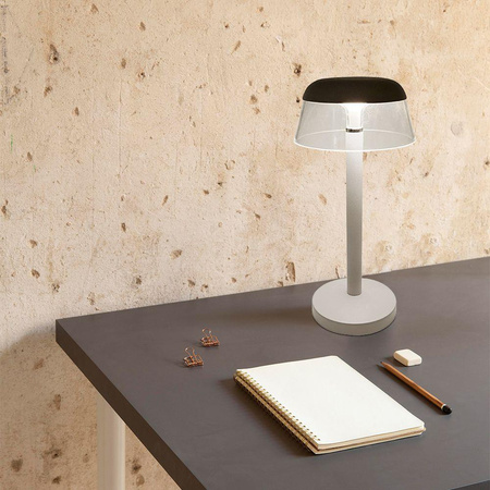 Lampka Biurkowa Nocna V-TAC 3W LED 28cm Ładowanie USB Ściemnianie Biała 