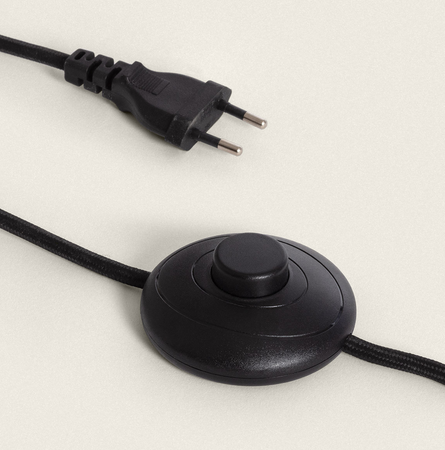 Lampa Podłogowa z Metalu i Szkła Klimt bursztynowa złota