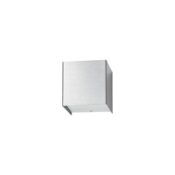 Nowodvorski Kinkiet srebrny CUBE