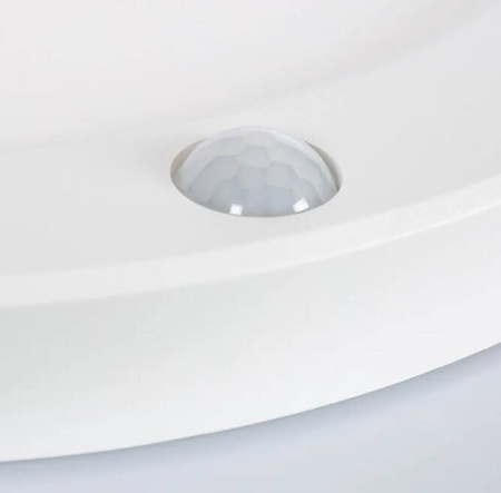 Plafon Oprawa LED 18W CCT Okrągła Slim Surface z Czunikiem Ruchu